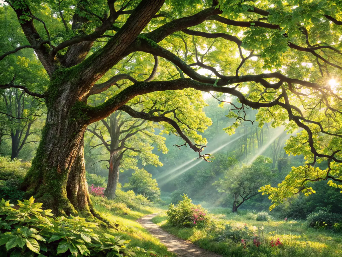 A captivating image of the lush rainforest in Marojejy National Park, featuring endemic wildlife such as the Silky Sifaka lemur. This image highlights the park's rich biodiversity and pristine natural environment.